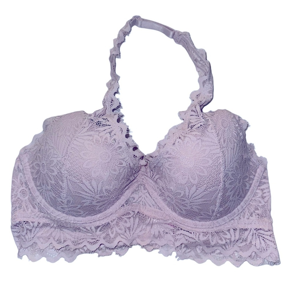 VS PINK Lace Halter Bralette NWOT